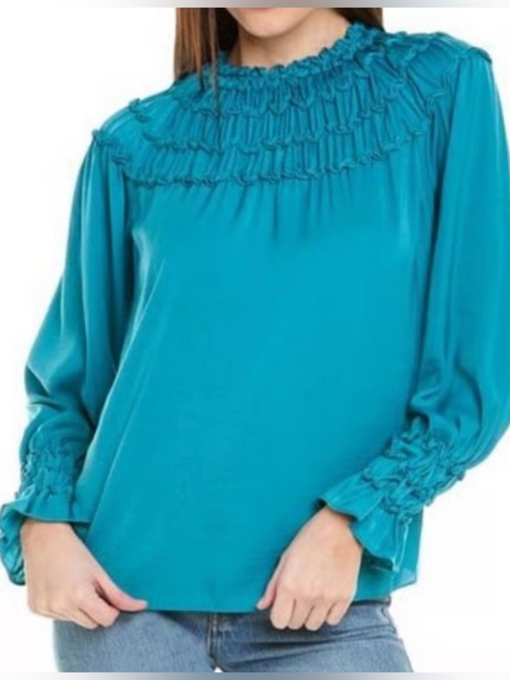 NWT Kobi Halperin Elegant Blouse $398 Retail